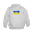 thumbnail image 1 of CafePress - I Stand With Ukraine Flag Emblem Map Pa Sweatshirt - Kids Hooded Sweatshirt, Classic Hoodie, 1 of 4