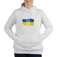 thumbnail image 1 of CafePress - I Stand With Ukraine Flag Emblem Map Pa Sweatshirt - Women's Hooded Sweatshirt, 1 of 1