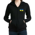 thumbnail image 1 of CafePress - I Stand With Ukraine Flag Emblem Map Pa Sweatshirt - Women's Zip Hoodie, 1 of 1