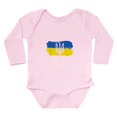 thumbnail image 1 of CafePress - I Stand With Ukraine Flag Emblem Map Pat Body Suit - Long Sleeve Cotton Baby Bodysuit, 1 of 4