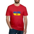 thumbnail image 1 of CafePress - I Stand With Ukraine Flag Emblem Map Patri T Shirt - Men's Fitted T-Shirt, 1 of 4