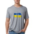 thumbnail image 1 of CafePress - I Stand With Ukraine Flag Emblem Map Patri T Shirt - Mens Tri-blend T-Shirt, 1 of 1