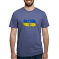 thumbnail image 1 of CafePress - I Stand With Ukraine Flag Emblem Map Patri T Shirt - Mens Tri-blend T-Shirt, 1 of 4