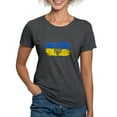 thumbnail image 1 of CafePress - I Stand With Ukraine Flag Emblem Map Patri T Shirt - Womens Tri-blend T-Shirt, 1 of 4