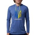 thumbnail image 1 of CafePress - I Stand With Ukraine Flag Supp Long Sleeve T Shirt - Mens Hooded Shirt, 1 of 1
