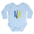thumbnail image 1 of CafePress - I Stand With Ukraine Flag Support Ukrain Body Suit - Long Sleeve Cotton Baby Bodysuit, 1 of 4