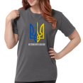 thumbnail image 1 of CafePress - I Stand With Ukraine Flag Support Ukraine T Shirt - Womens Comfort Colors® Shirt, 1 of 4