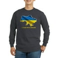 thumbnail image 1 of CafePress - I Stand With Ukraine Flag Ukra Long Sleeve T Shirt - Long Sleeve Dark T-Shirt, 1 of 4