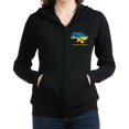 thumbnail image 1 of CafePress - I Stand With Ukraine Flag Ukrainian Pri Sweatshirt - Women's Zip Hoodie, 1 of 1