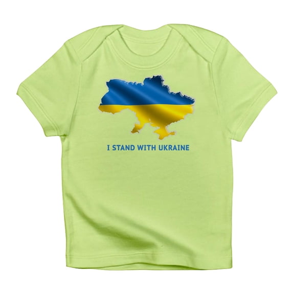 CafePress - I Stand With Ukraine Flag Ukrainian Pride T Shirt - Infant T-Shirt