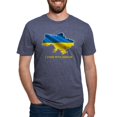thumbnail image 1 of CafePress - I Stand With Ukraine Flag Ukrainian Pride T Shirt - Mens Tri-blend T-Shirt, 1 of 4