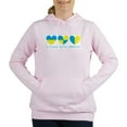 thumbnail image 1 of CafePress - I Stand With Ukraine Heart Sweatshirt - Women's Hooded Sweatshirt, 1 of 1