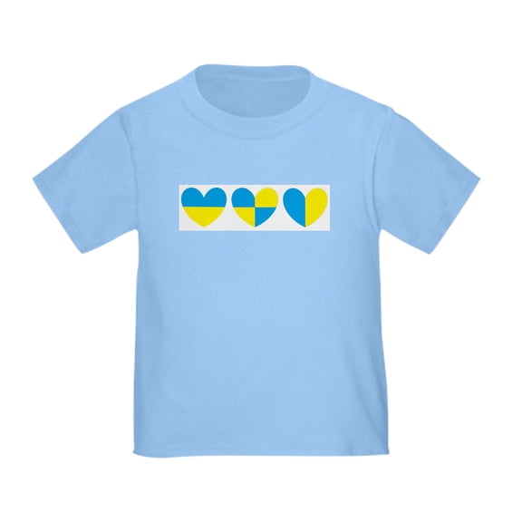 CafePress - I Stand With Ukraine Heart T Shirt - Cute Toddler T-Shirt, 100% Cotton
