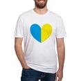 thumbnail image 1 of CafePress - I Stand With Ukraine Heart T Shirt - Fitted T-Shirt, Vintage Fit Soft Cotton Tee, 1 of 4