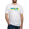 thumbnail image 1 of CafePress - I Stand With Ukraine Heart T Shirt - Fitted T-Shirt, Vintage Fit Soft Cotton Tee, 1 of 4