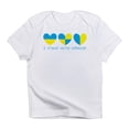 thumbnail image 1 of CafePress - I Stand With Ukraine Heart T Shirt - Infant T-Shirt, 1 of 4