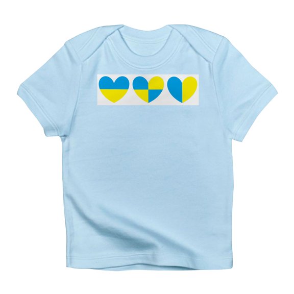 CafePress - I Stand With Ukraine Heart T Shirt - Infant T-Shirt