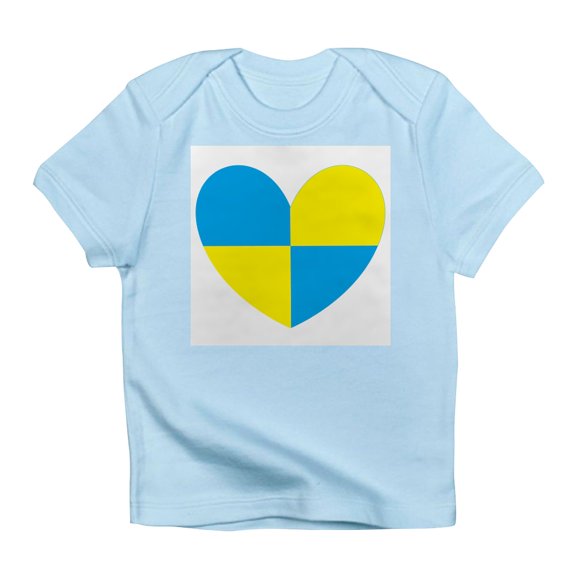 CafePress - I Stand With Ukraine Heart T Shirt - Infant T-Shirt