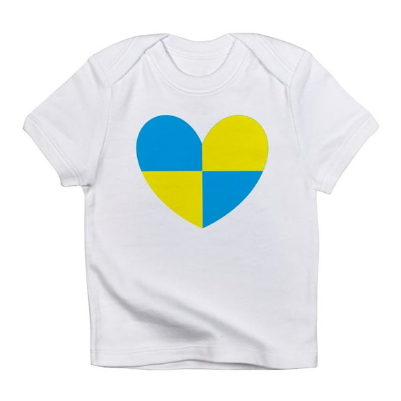 CafePress - I Stand With Ukraine Heart T Shirt - Infant T-Shirt