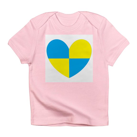 CafePress - I Stand With Ukraine Heart T Shirt - Infant T-Shirt