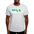 thumbnail image 1 of CafePress - I Stand With Ukraine Heart T Shirt - Men's Classic Graphic T-Shirt, 1 of 4