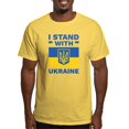 thumbnail image 1 of CafePress - I Stand With Ukraine Light T Shirt - Men's Classic Graphic T-Shirt, 1 of 4