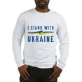 thumbnail image 1 of CafePress - I Stand With Ukraine Long Sleeve T Shirt - Unisex Cotton Long Sleeve T-Shirt, 1 of 4