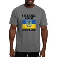 thumbnail image 1 of CafePress - I Stand With Ukraine Mens Comfort Colorsâ® Shirt - Mens Comfort Colors Shirt, 1 of 5