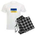 thumbnail image 1 of CafePress - I Stand With Ukraine Pajamas - Men's Light Loose Fit Cotton Pajama Set, 1 of 7