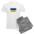 thumbnail image 1 of CafePress - I Stand With Ukraine Pajamas - Men's Light Loose Fit Cotton Pajama Set, 1 of 7