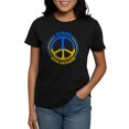 thumbnail image 1 of CafePress - I Stand With Ukraine Peace S Women's Value T Shirt - Women's Traditional Fit Dark T-Shirt, 1 of 4