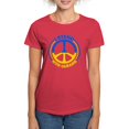 thumbnail image 1 of CafePress - I Stand With Ukraine Peace S Women's Value T Shirt - Women's Traditional Fit Dark T-Shirt, 1 of 4