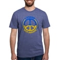 thumbnail image 1 of CafePress - I Stand With Ukraine Peace Sy Men's Deluxe T Shirt - Mens Tri-blend T-Shirt, 1 of 4