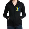 thumbnail image 1 of CafePress - I Stand With Ukraine Pride Ukrainian Fl Sweatshirt - Women's Zip Hoodie, 1 of 1