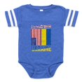 thumbnail image 1 of CafePress - I Stand With Ukraine Suppor - Cute Infant Baby Football Bodysuit, 1 of 3