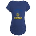 thumbnail image 1 of CafePress - I Stand With Ukraine Support Ukr Maternity T Shirt - Maternity Dark T-Shirt, 1 of 3