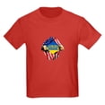 thumbnail image 1 of CafePress - I Stand With Ukraine Support Ukraine Flag T Shirt - Dark T-Shirt Kids XS-XL, 1 of 4