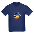 thumbnail image 1 of CafePress - I Stand With Ukraine Support Ukraine Flag T Shirt - Dark T-Shirt Kids XS-XL, 1 of 4