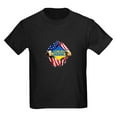 thumbnail image 1 of CafePress - I Stand With Ukraine Support Ukraine Flag T Shirt - Dark T-Shirt Kids XS-XL, 1 of 4
