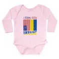 thumbnail image 1 of CafePress - I Stand With Ukraine Support Ukrainian A Body Suit - Long Sleeve Cotton Baby Bodysuit, 1 of 4