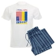 thumbnail image 1 of CafePress - I Stand With Ukraine Support Ukrainian Ame Pajamas - Men's Light Loose Fit Cotton Pajama Set, 1 of 7