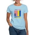 thumbnail image 1 of CafePress - I Stand With Ukraine Support Ukrainian Ame T Shirt - Women's Classic T-Shirt, 1 of 4