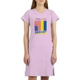 thumbnail image 1 of CafePress - I Stand With Ukraine Support Ukrainian Ame T Shirt - Women's Nightshirt, 1 of 4