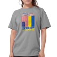 thumbnail image 1 of CafePress - I Stand With Ukraine Support Ukrainian Ame T Shirt - Womens Comfort Colors® Shirt, 1 of 4