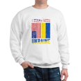 thumbnail image 1 of CafePress - I Stand With Ukraine Support Ukrainian Sweatshirt - Crew Neck Sweatshirt, 1 of 4