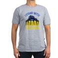 thumbnail image 1 of CafePress - I Stand With Ukraine T Shirt - Men's Fitted T-Shirt, 1 of 1