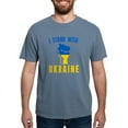 thumbnail image 1 of CafePress - I Stand With Ukraine T Shirt - Mens Comfort Colors Shirt, 1 of 5
