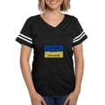 thumbnail image 1 of CafePress - I Stand With Ukraine T Shirt - Womens Football Shirt, 1 of 4