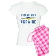 thumbnail image 1 of CafePress - I Stand With Ukraine - Women's Light Pajamas, 1 of 1
