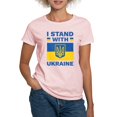 thumbnail image 1 of CafePress - I Stand With Ukraine Women's Light T Shirt - Women's Classic T-Shirt, 1 of 4